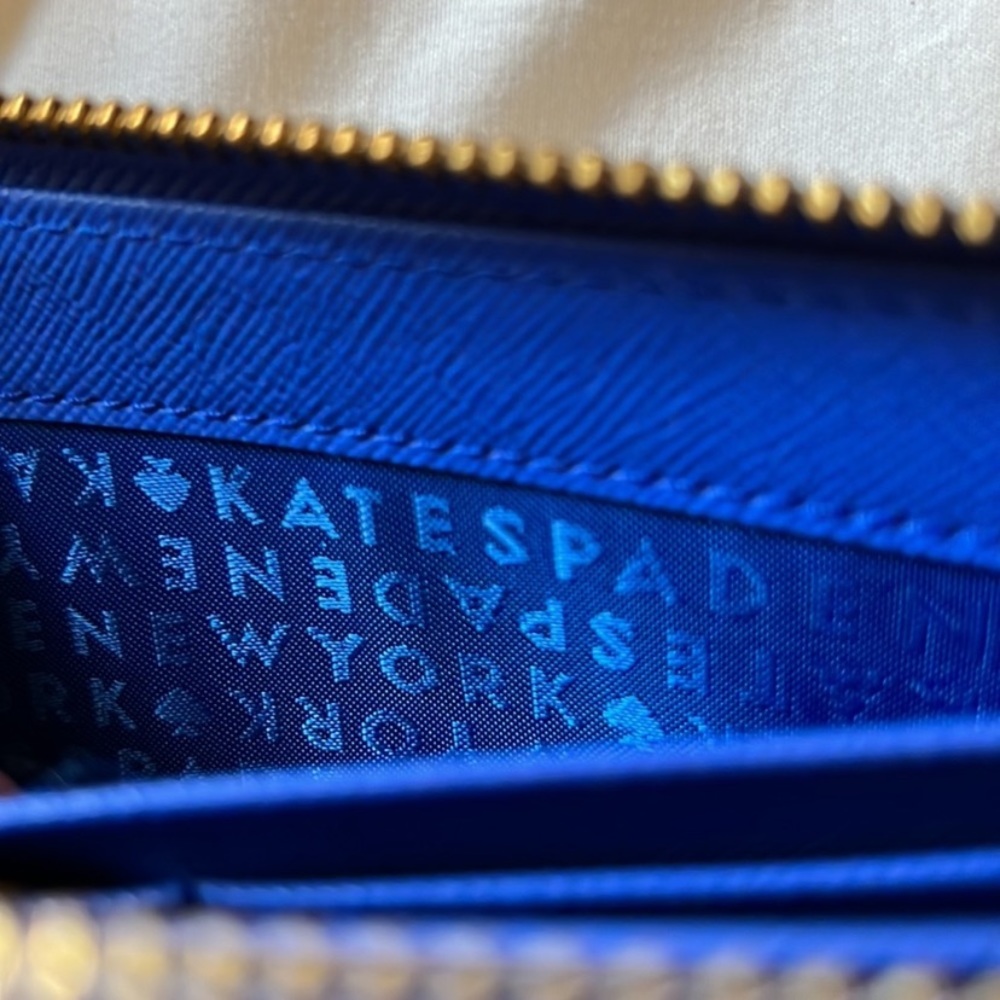 Kate Spade || Sunglasses ‘Make a Splash’ Neda Wallet || Like New - Picture 5 of 7